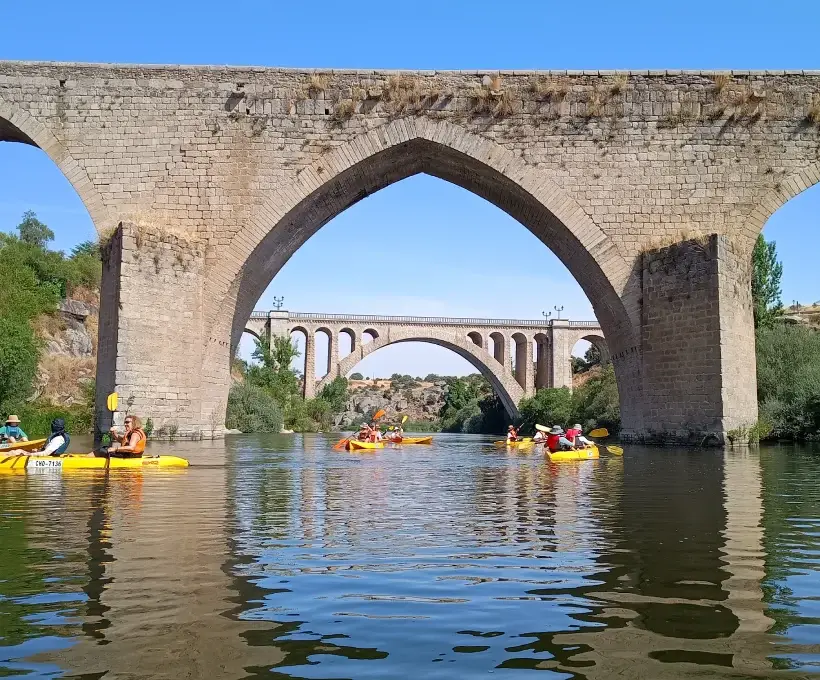 portada actividad piraguas en ledesma