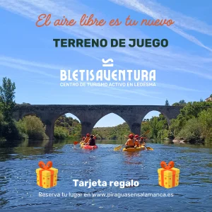 tarjeta regalo piraguas